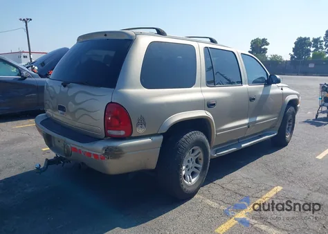 2003 Dodge Durango Slt from USA, damaged, VIN 1D4HS48N13F502699